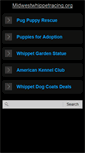 Mobile Screenshot of midwestwhippetracing.org