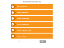Tablet Screenshot of midwestwhippetracing.org